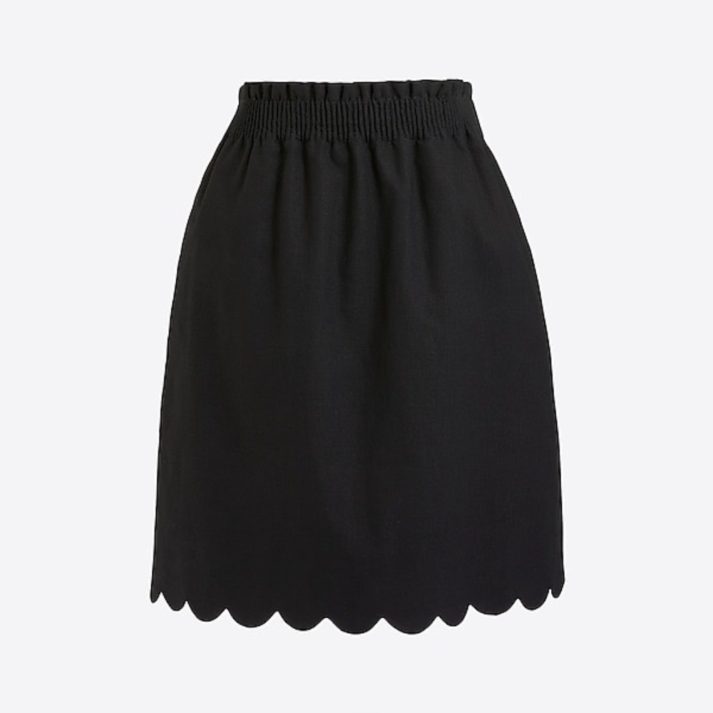 J Crew Sidewalk Skirt (Scalloped and Straight)